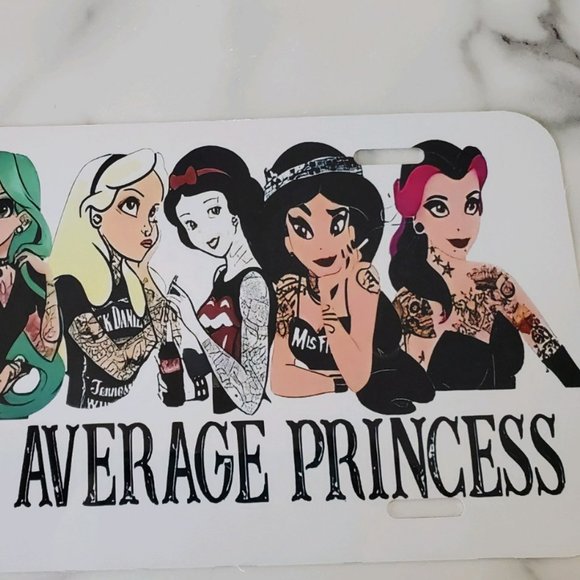Not Your Average Princess License Plate - Picture 4 of 5